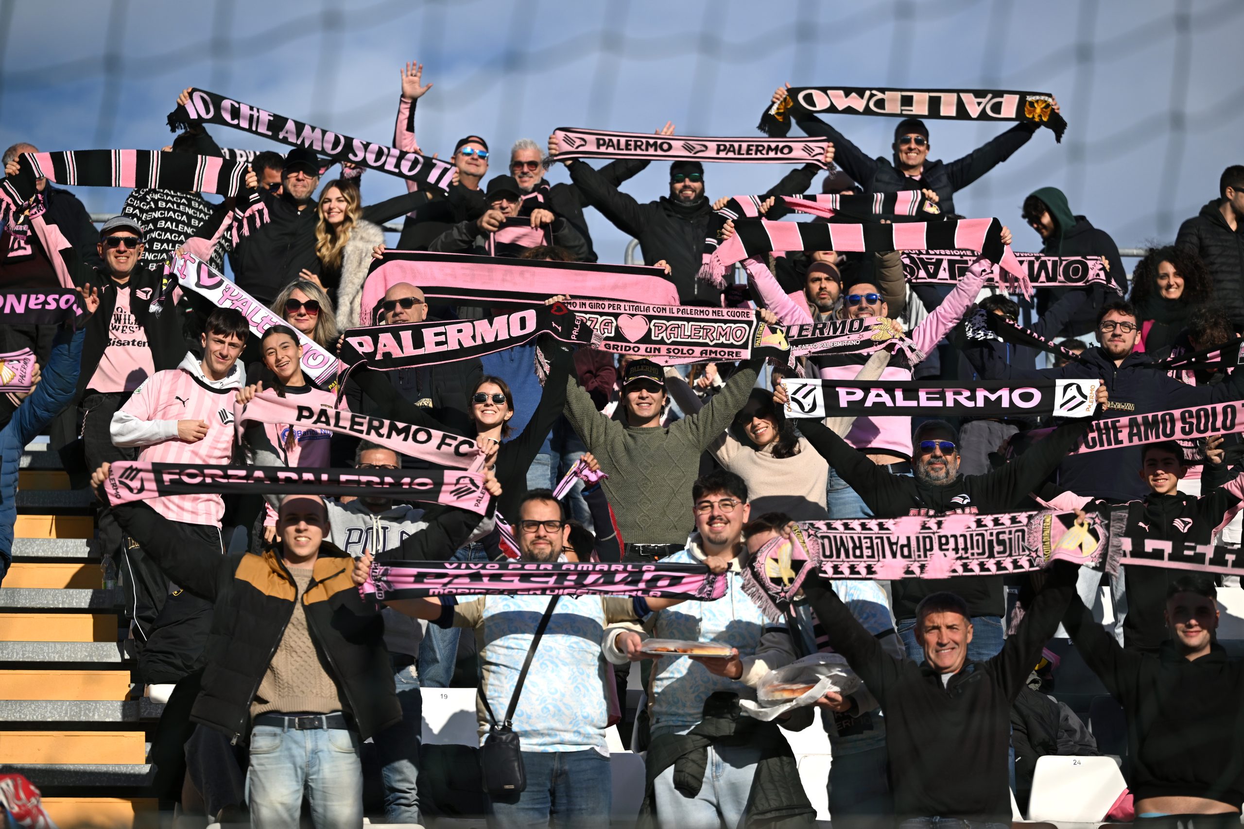 Virtus Entella – Palermo: supporters photogallery